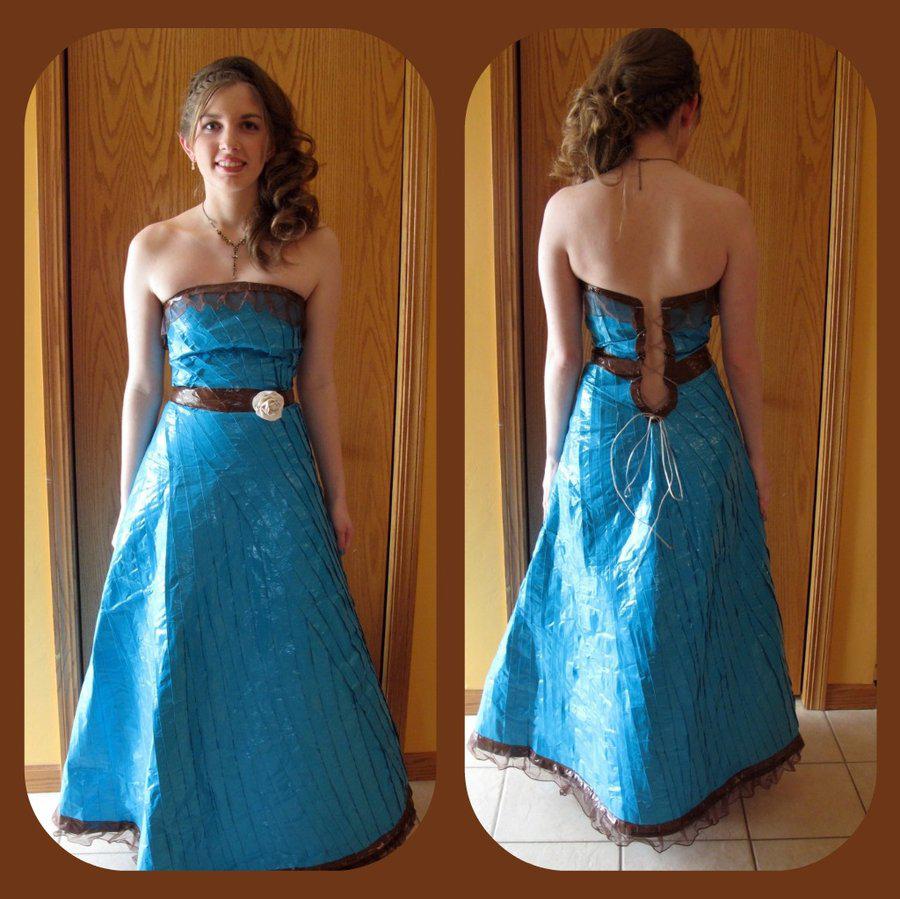 Simple duct tape dresses images Simple duct tape dresses images