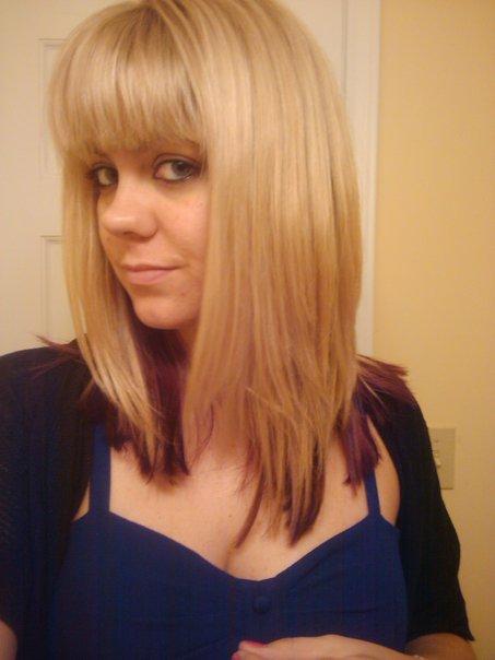 blonde hair with brown underneath scene. Blonde On Top Brown Underneath