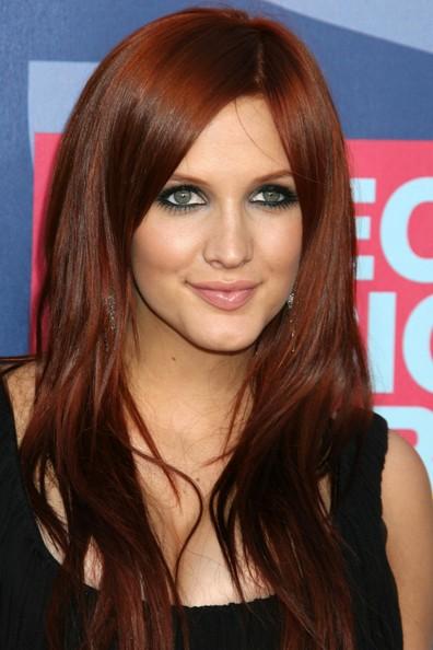 Two Tone Hair Color Red And Black. Picture 5- lack- I am afraid
