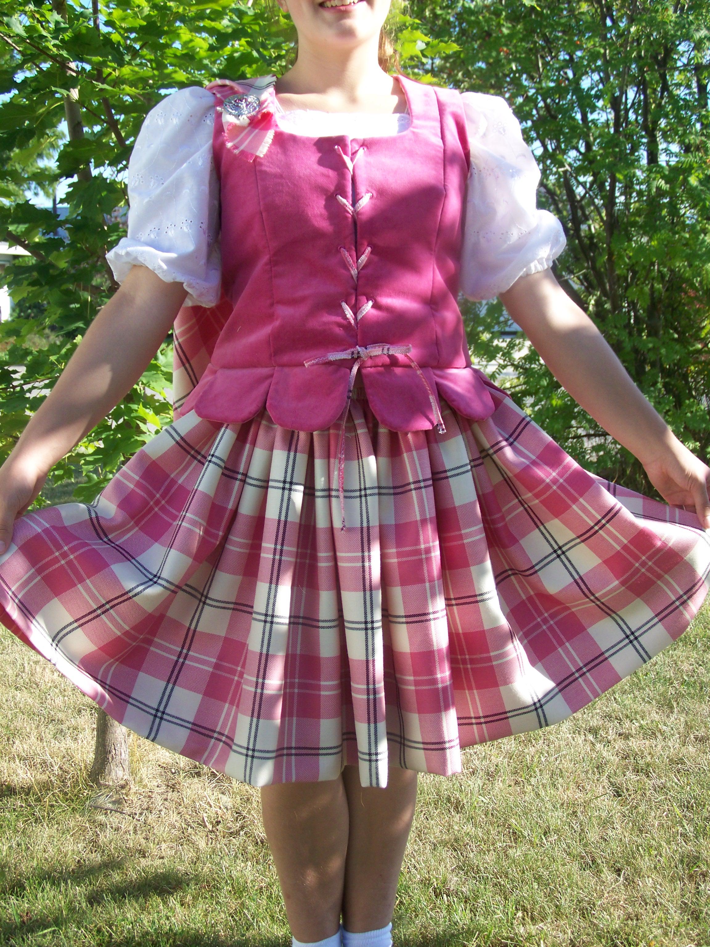 pink tartan clothing