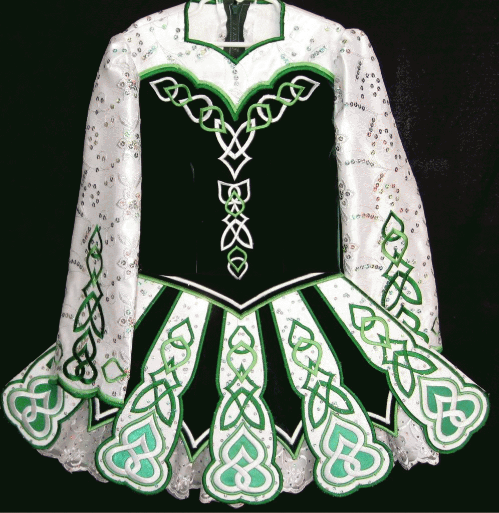 Irish solo dress